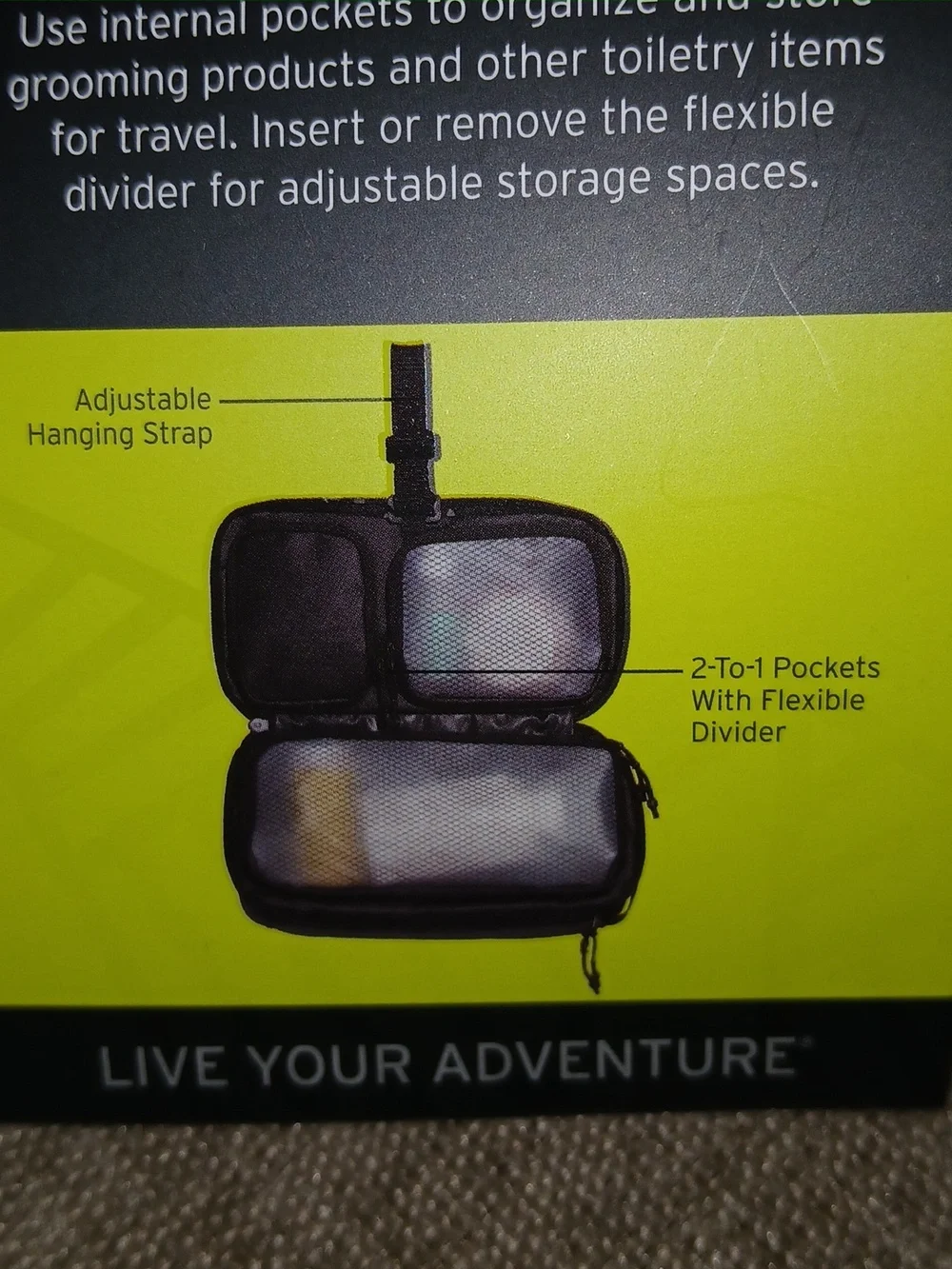 NWT Eddie Bauer Expedition Dopp Kit or Travel Bag